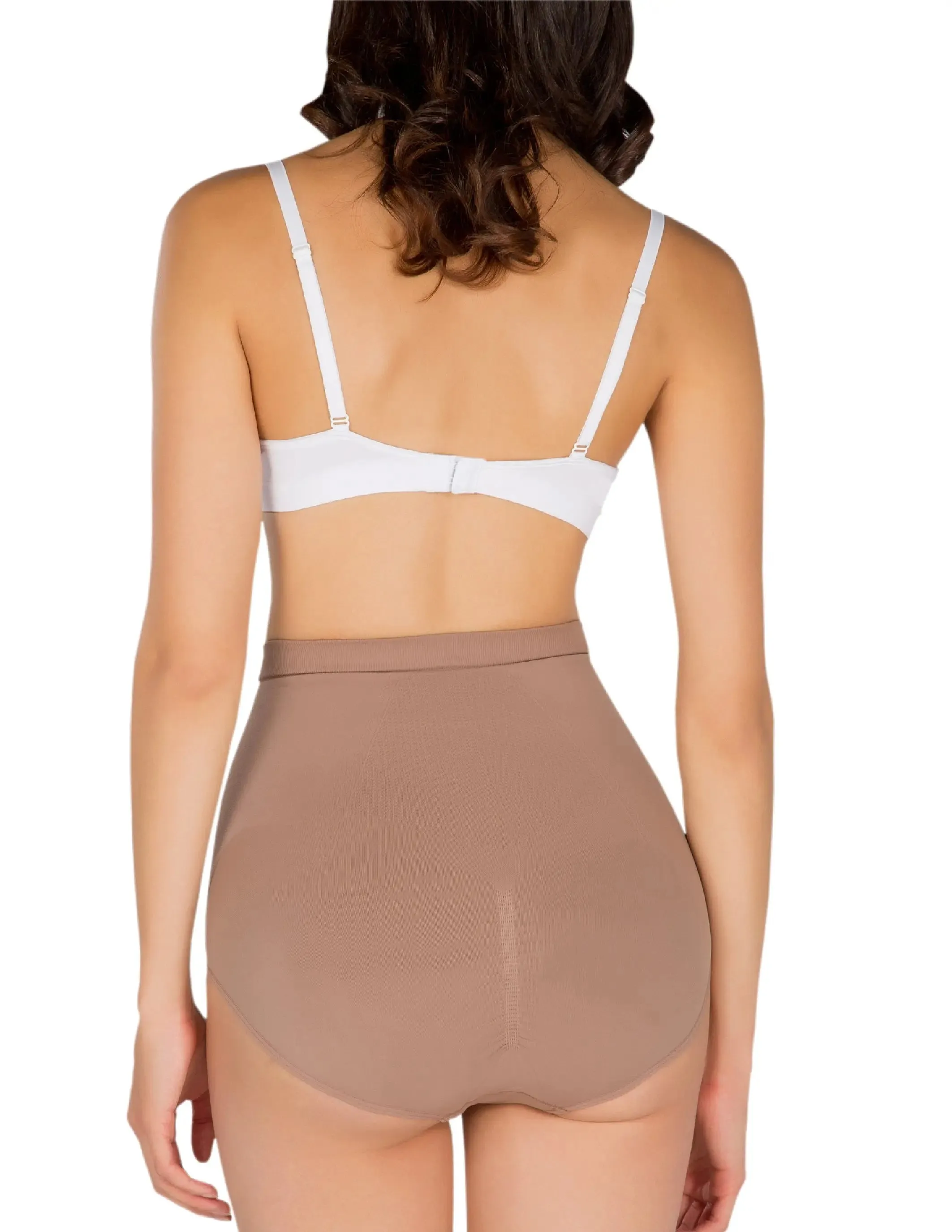 1T6089 Anti-Cellulite Seamless High-Waisted Shaper Briefs