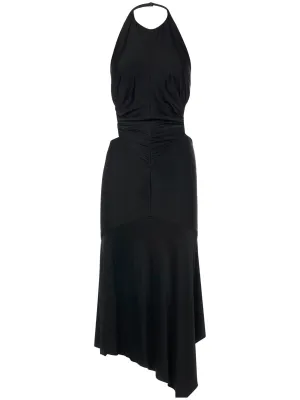 Alexandre Vauthier Halter-Neck Asymmetrical Dress