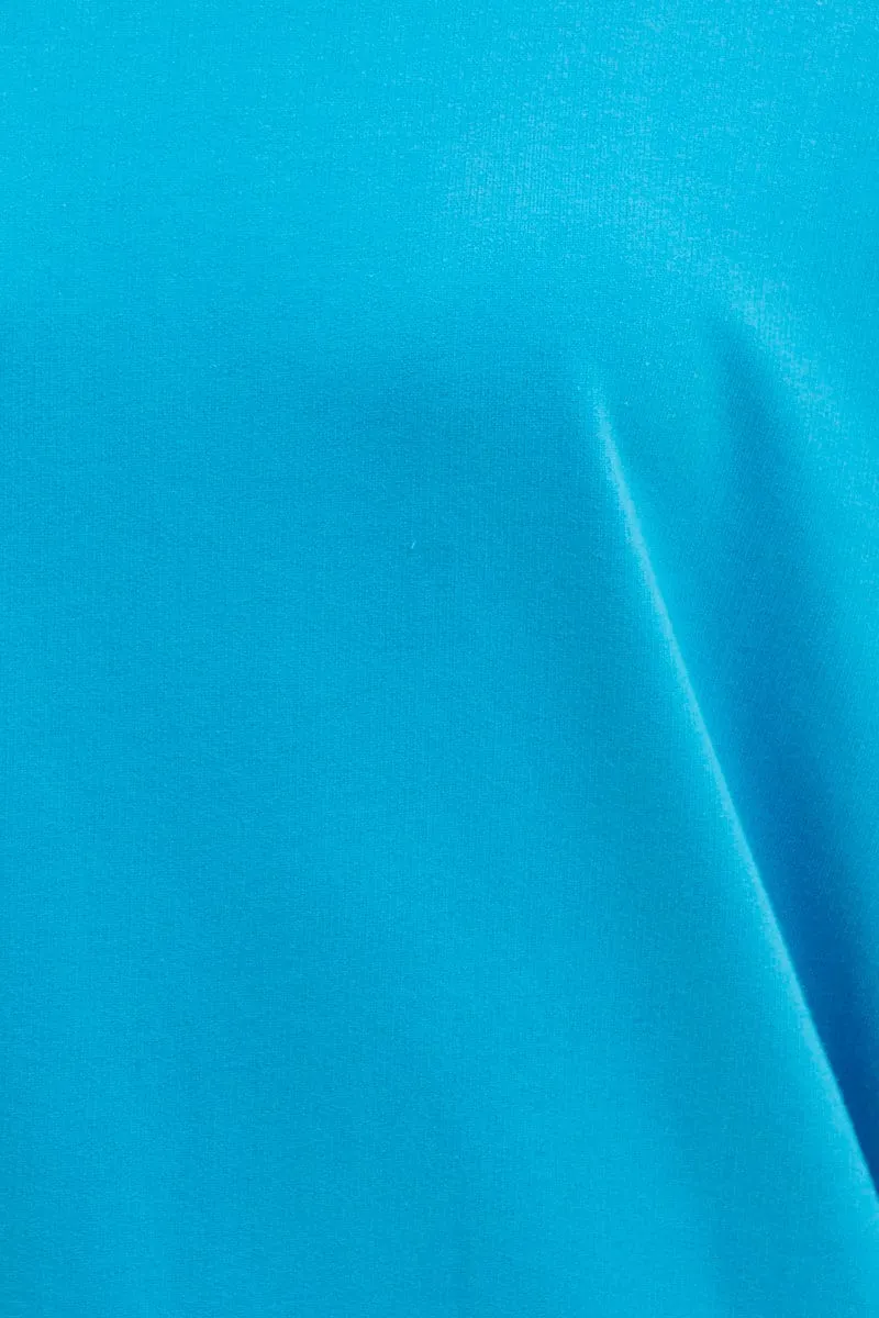 Blue Hudson Cotton Fleece Crew Neck Oversized Sweat