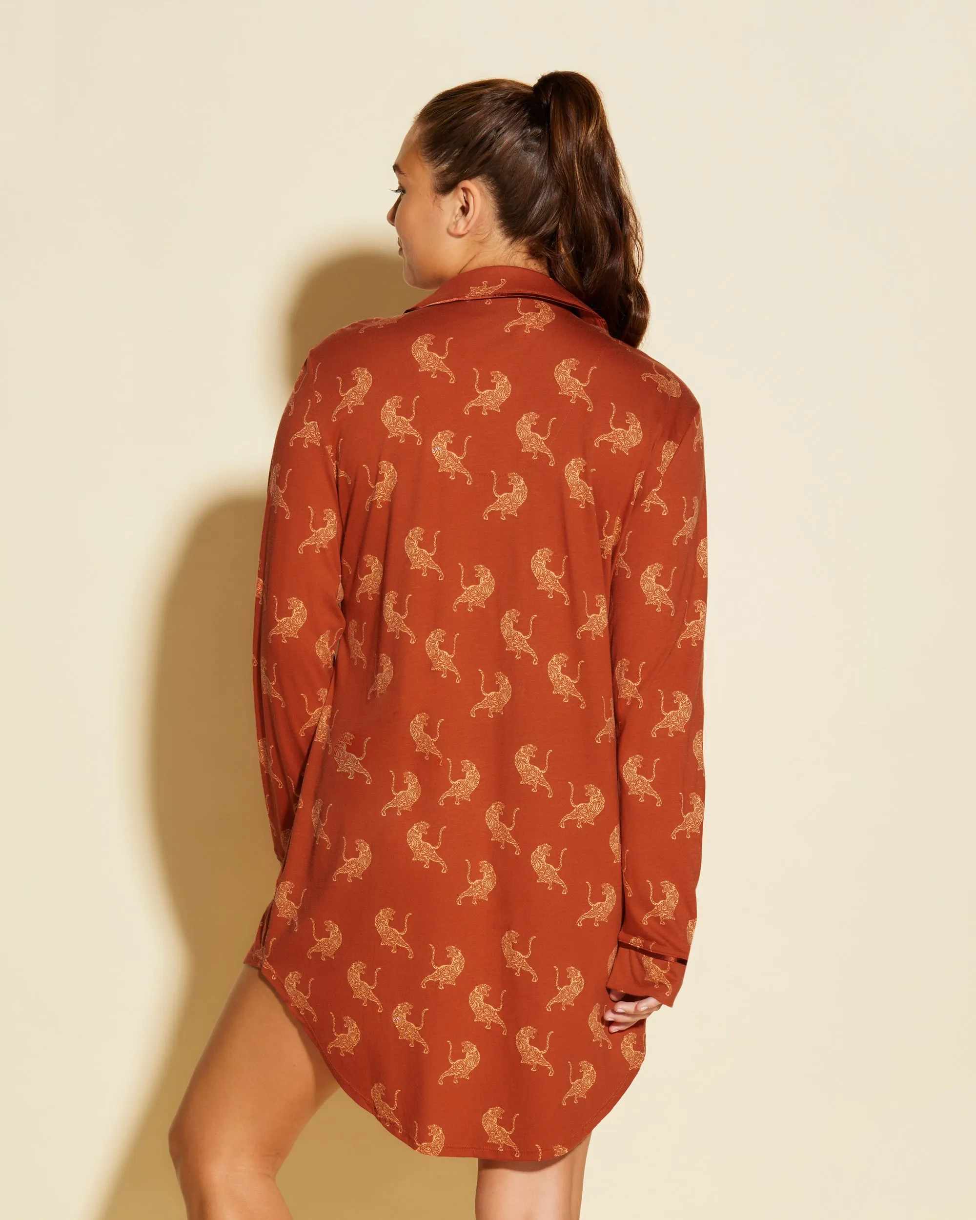 Camicia Da Notte Stampata
