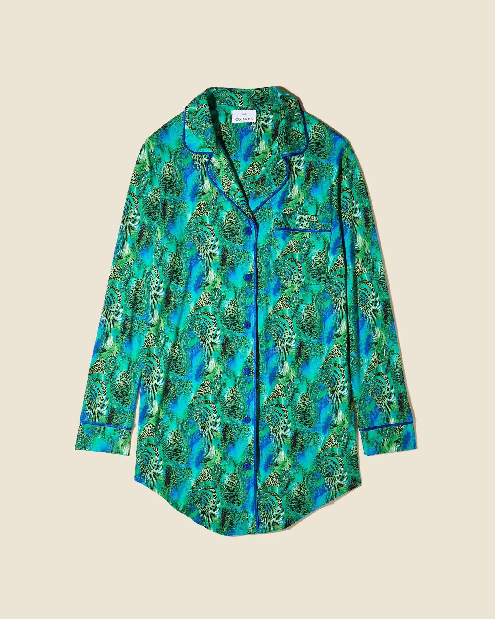 Camicia Da Notte Stampata
