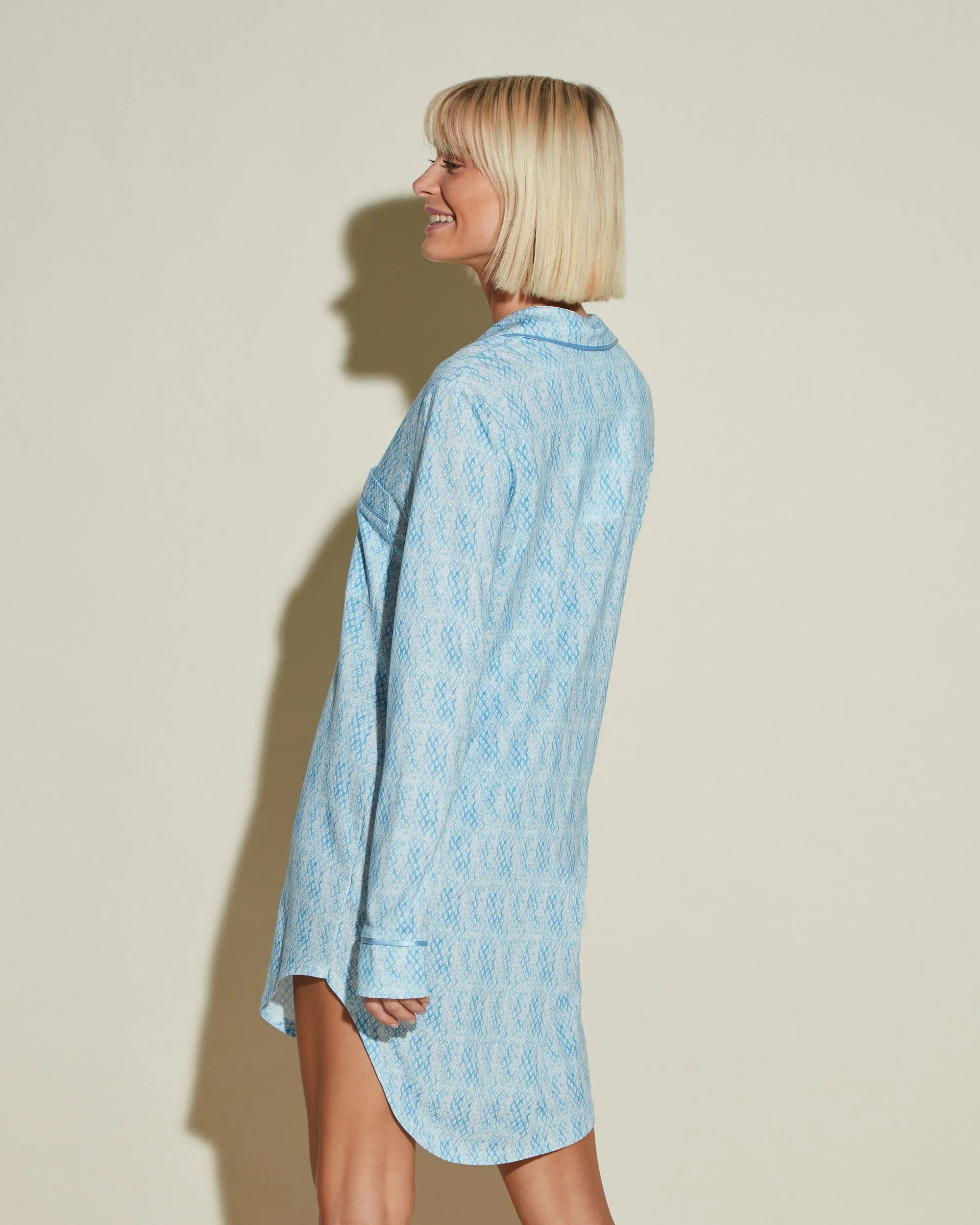 Camicia Da Notte Stampata