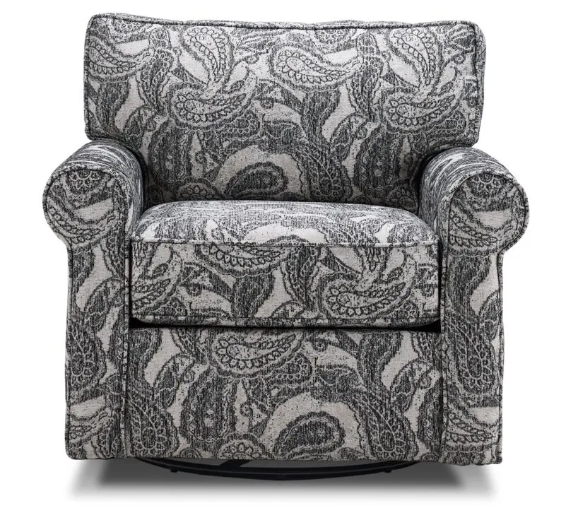 Chateau Swivel Chair-Ebony