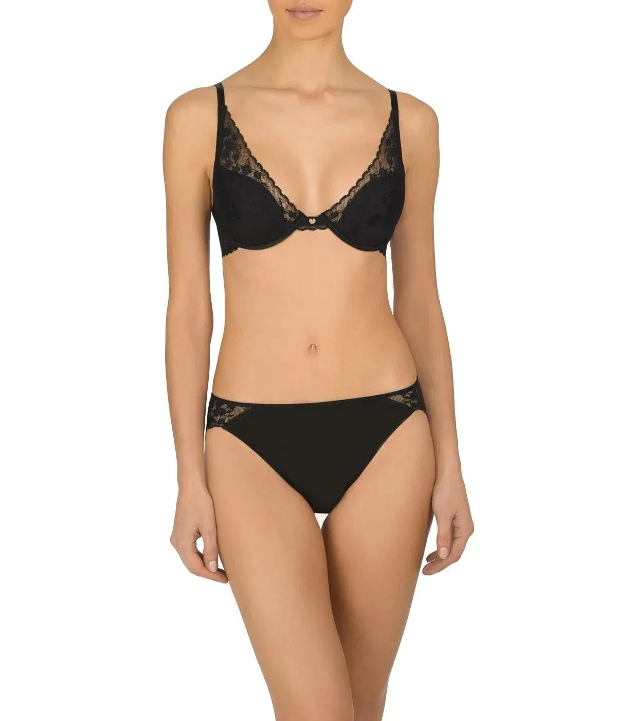 Cherry Blossom Convertible Plunge Contour Bra