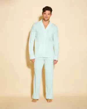 Conjunto De Pijama Para Hombre Clásico Con Camisa De Manga Larga Y Pantalones