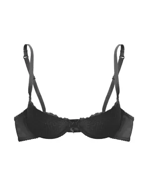 Duet Lace Half-Cup Padded Bra