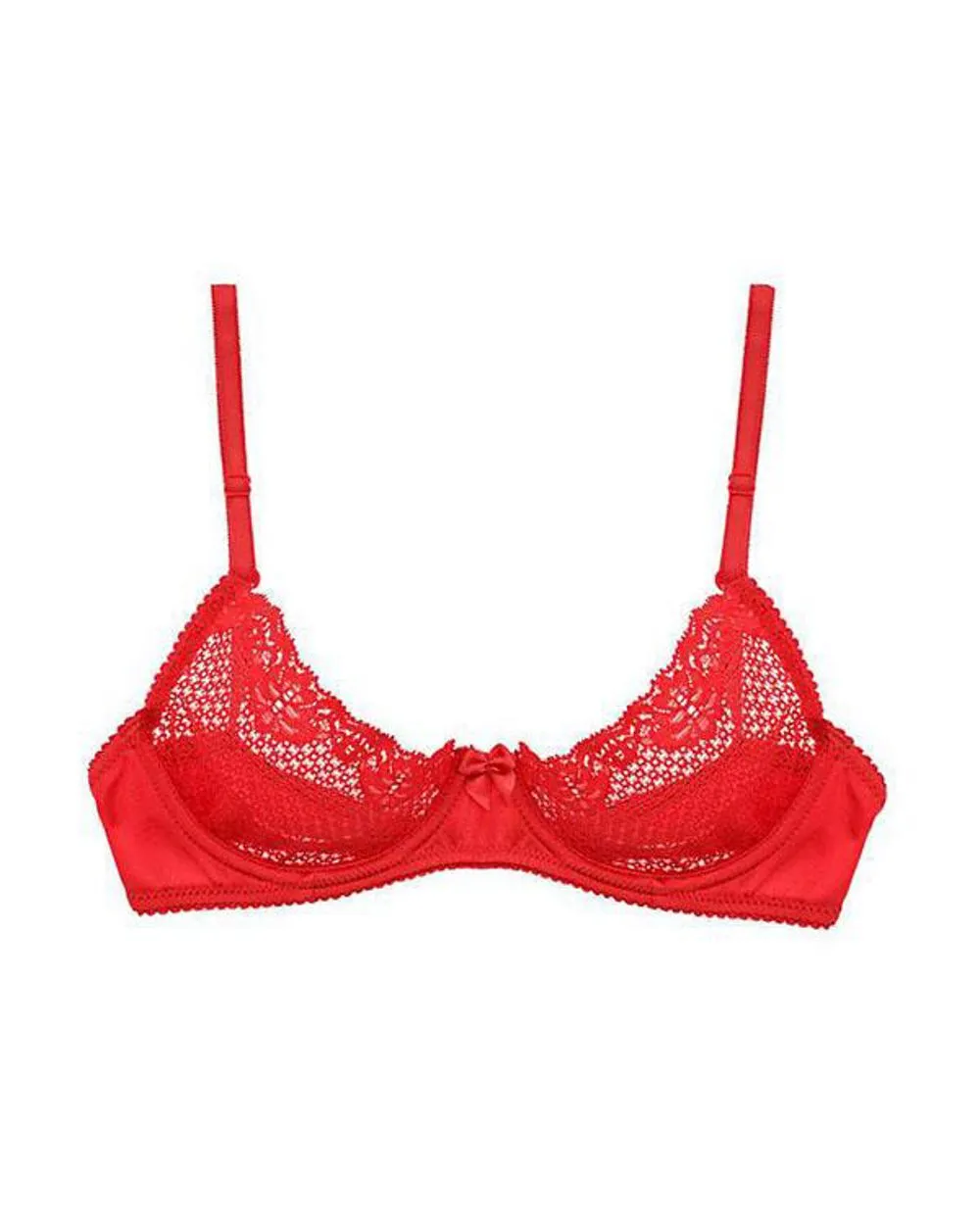 Duet Lace Underwire Demi Bra
