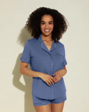 Ensemble Pyjama Haut À Manches Courtes Et Boxer
