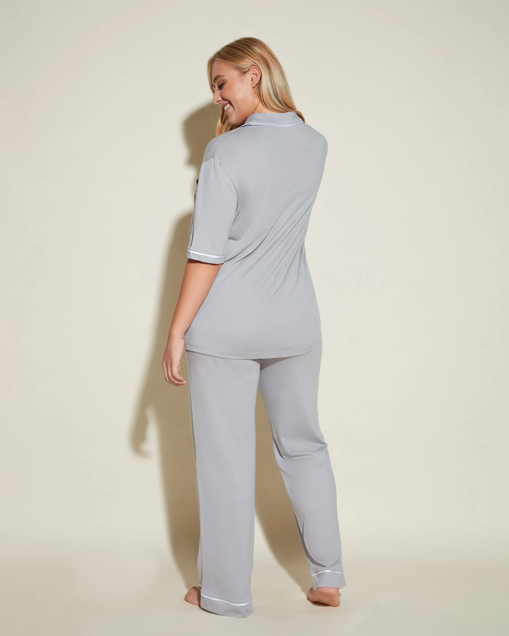 Ensemble Pyjama Haut  À Manches Courtes Et Pantalon