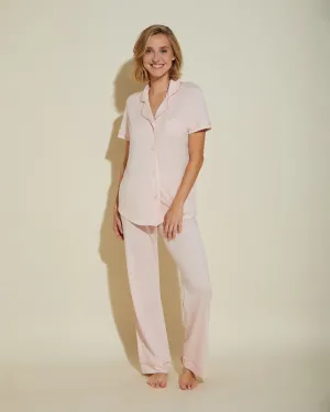 Ensemble Pyjama Haut  À Manches Courtes Et Pantalon