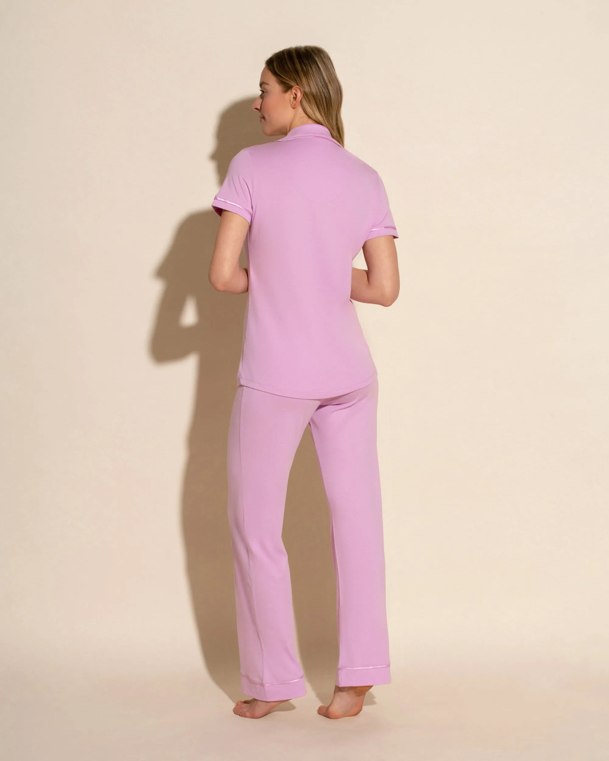 Ensemble Pyjama Haut  À Manches Courtes Et Pantalon