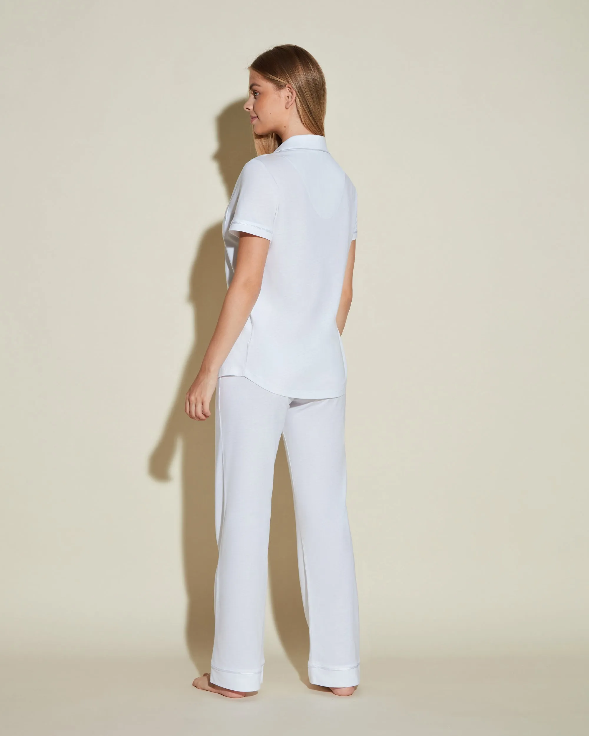 Ensemble Pyjama Haut  À Manches Courtes Et Pantalon