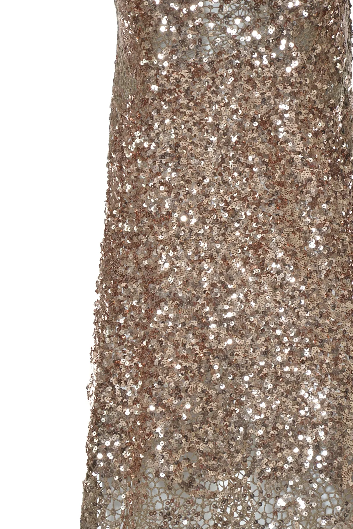 Ermanno Scervino Sequinned V-Neck Mini Dress