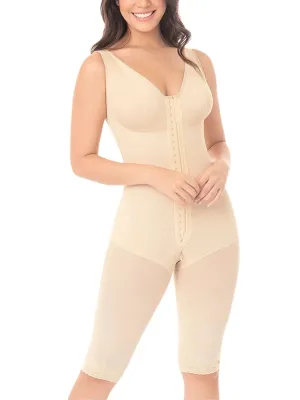 Fajas MYD 0120 | Full Bodysuit Shapewear with Built-In Bra – High Compression Powernet for Women