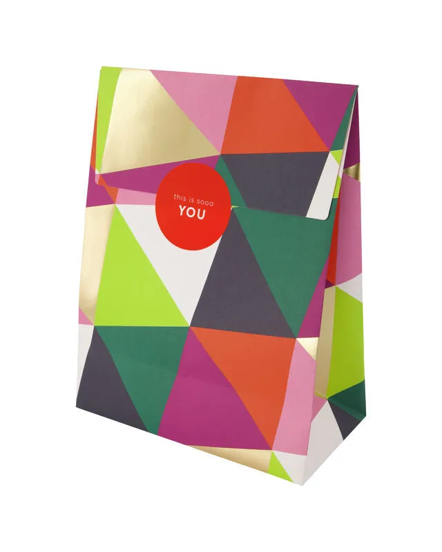 Geo Gift Bag Shopper Bag
