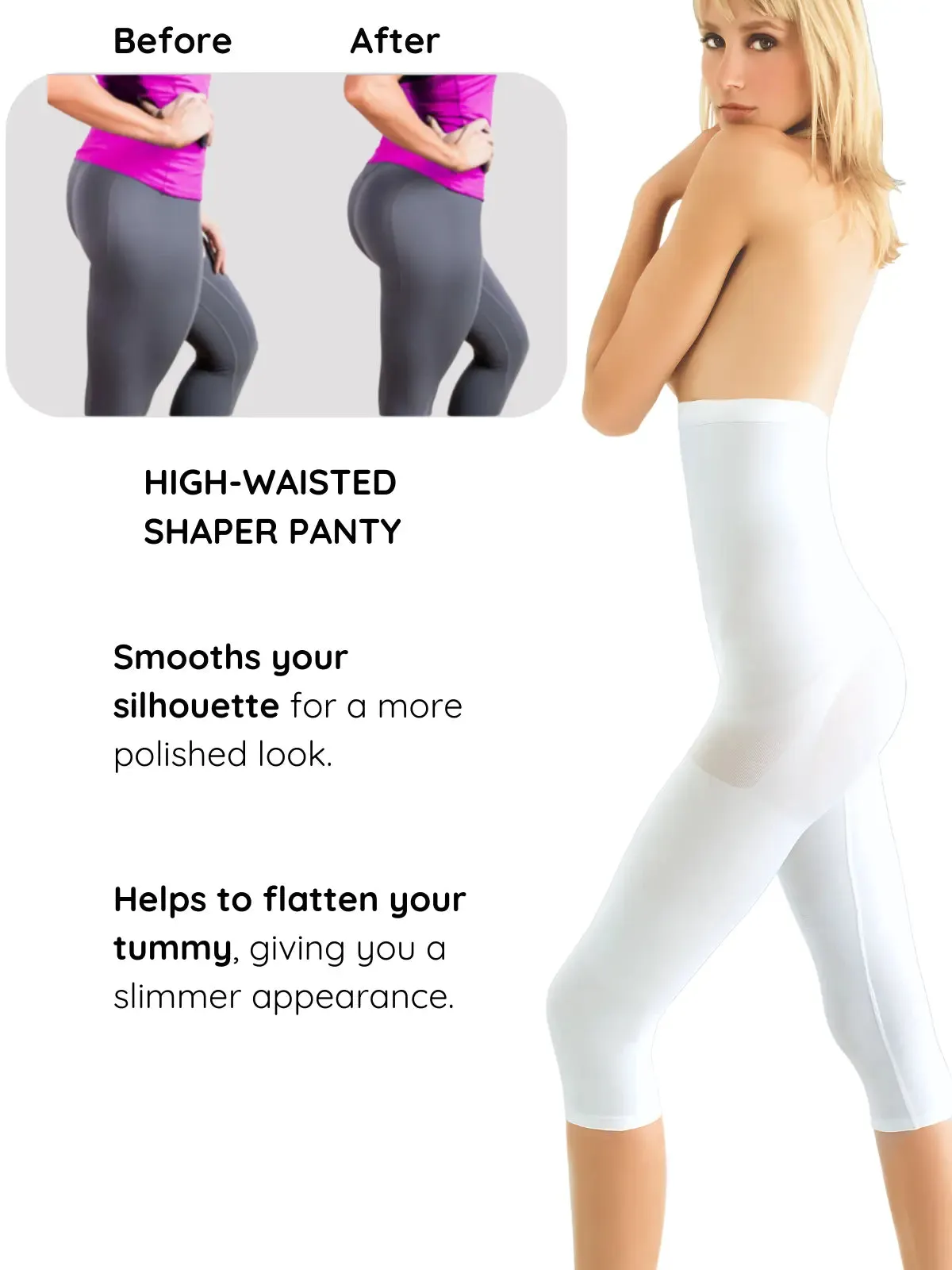 High-Waisted Thigh Shaper