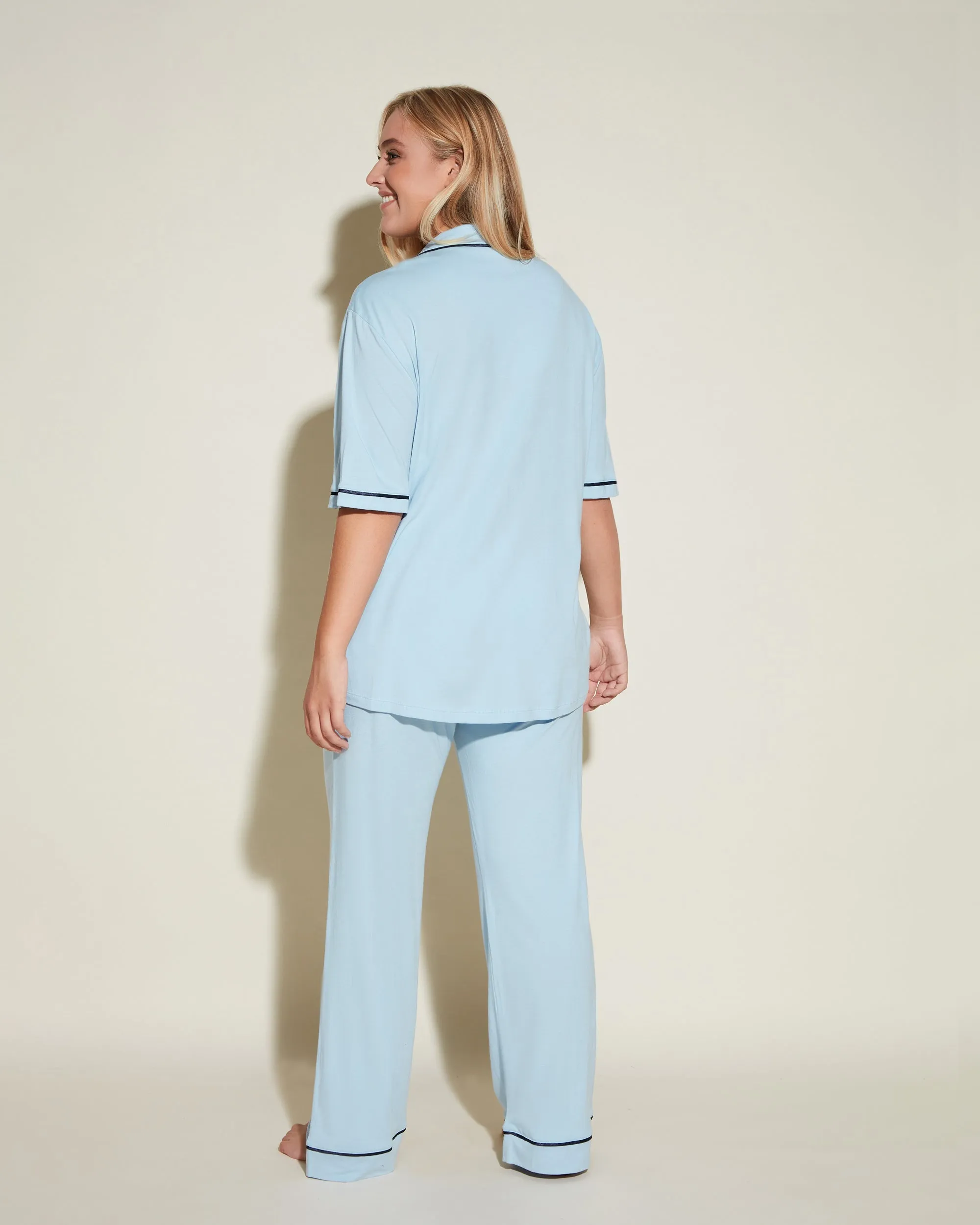 Kurzärmeliges Top & Hose Pyjama-Set