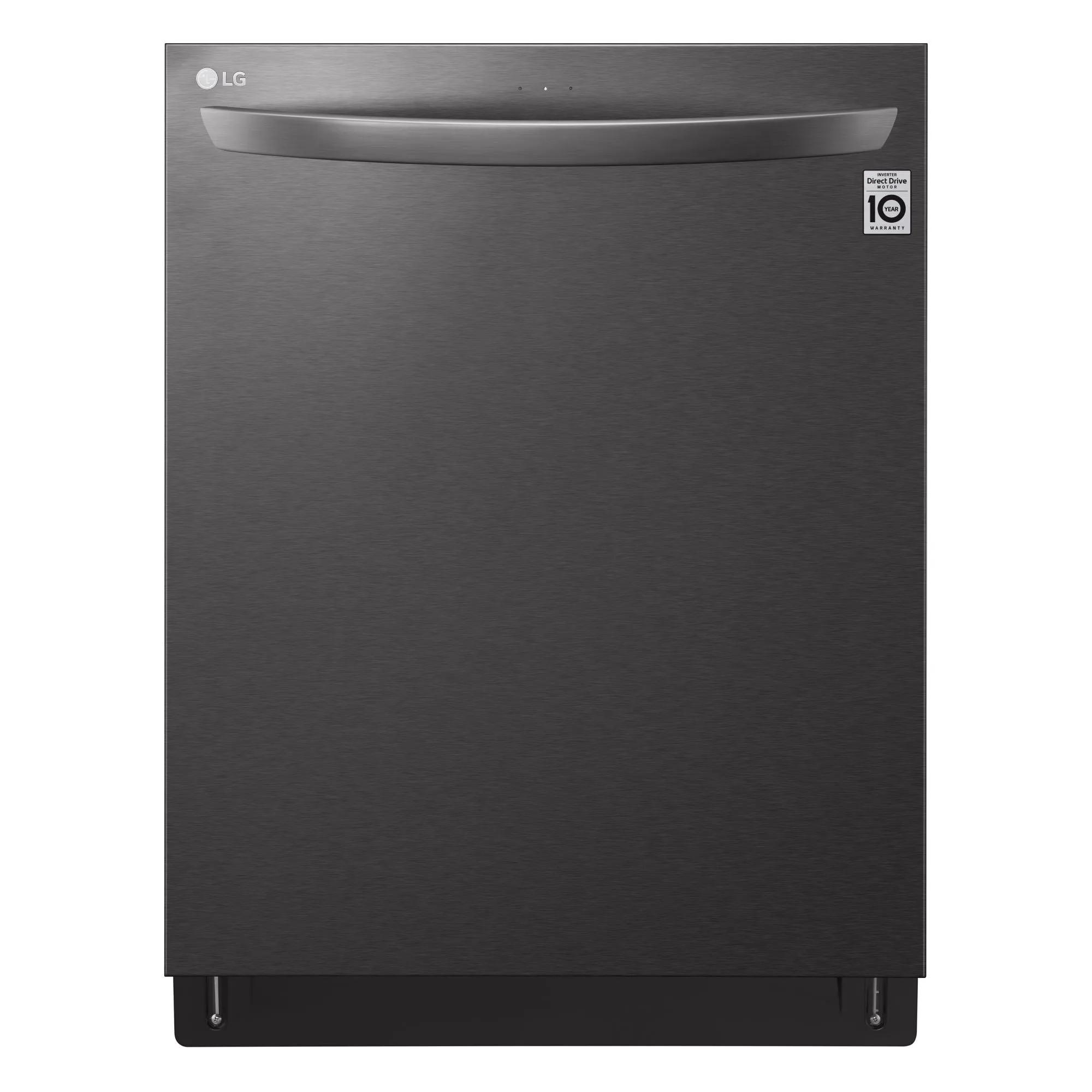 LG Black Stainless Steel Top Control Wi-Fi Enabled Dishwasher with TrueSteam® and 3rd Rack - LDTS5552D