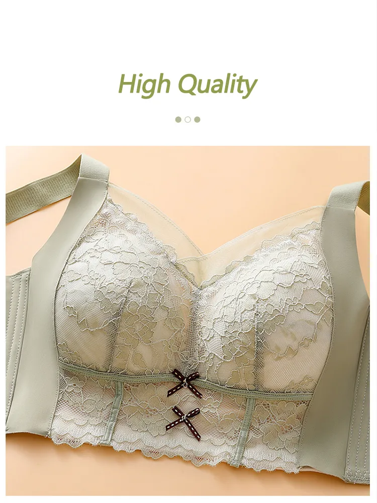 Lightweight Comfort Lace Wireless Side Support Bras