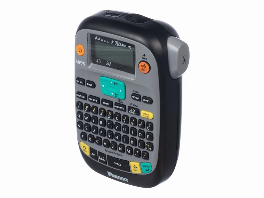 Panduit PXE MP75 - Labelmaker - B/W - thermal transfer -  - 180 dpi - up to 15 inch/min - cutter