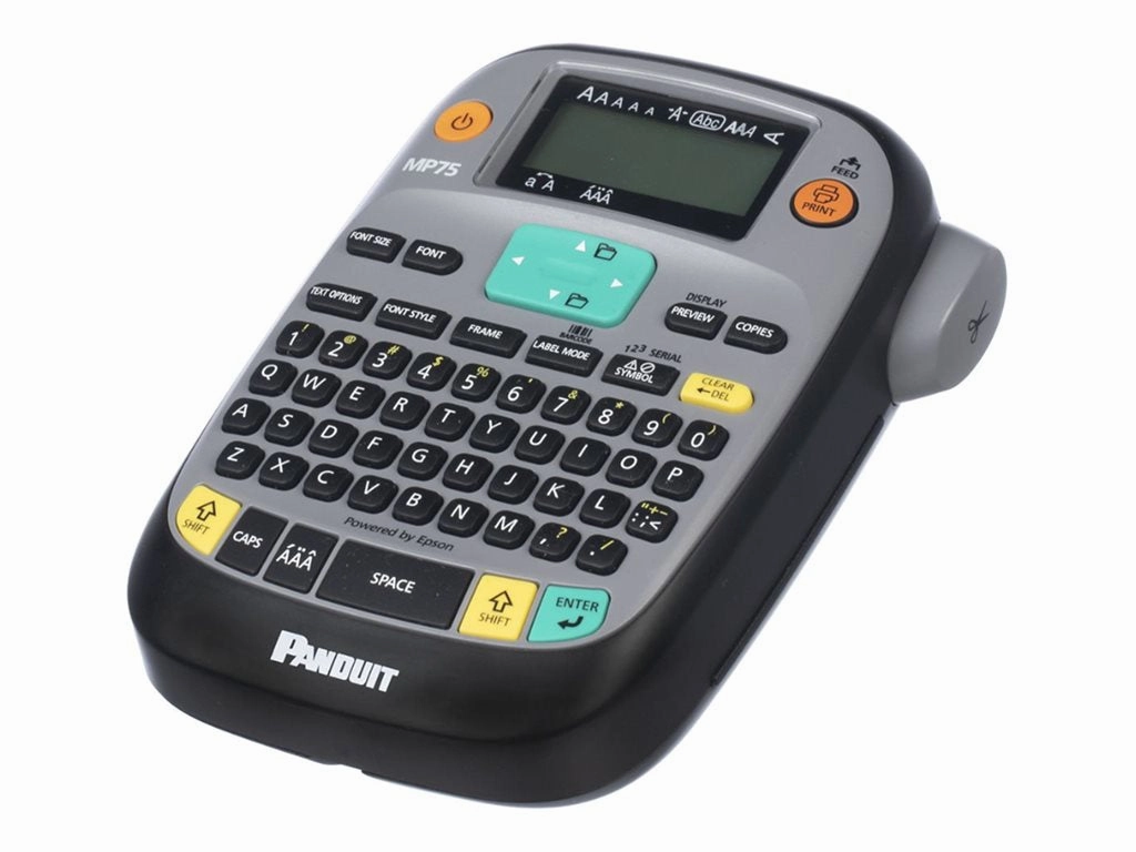 Panduit PXE MP75 - Labelmaker - B/W - thermal transfer -  - 180 dpi - up to 15 inch/min - cutter