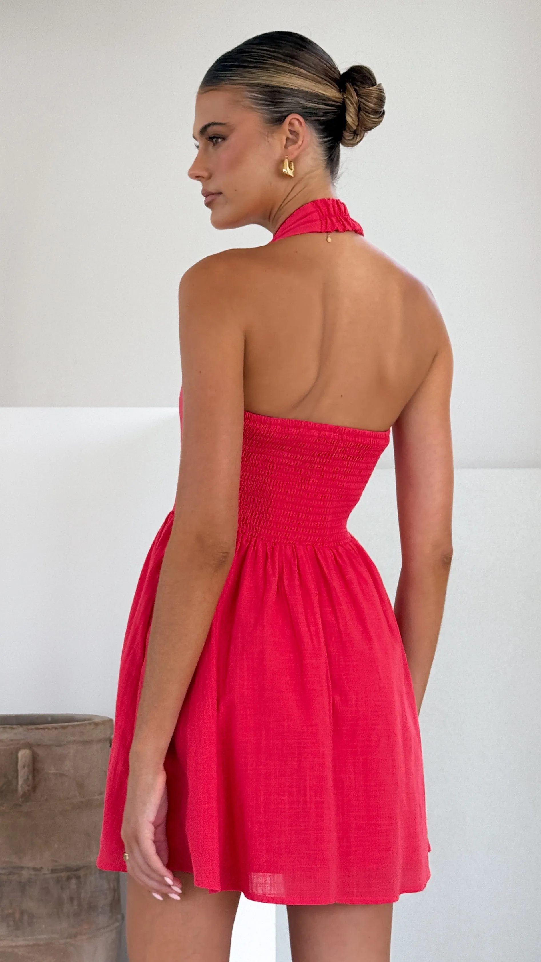 Peyton Mini Dress - Red