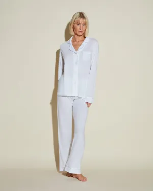 Pigiama Con Top A Maniche Lunghe E Pantaloni
