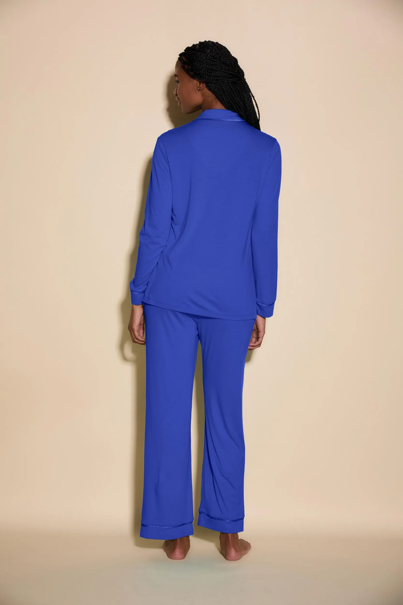 Pigiama Con Top A Maniche Lunghe E Pantaloni