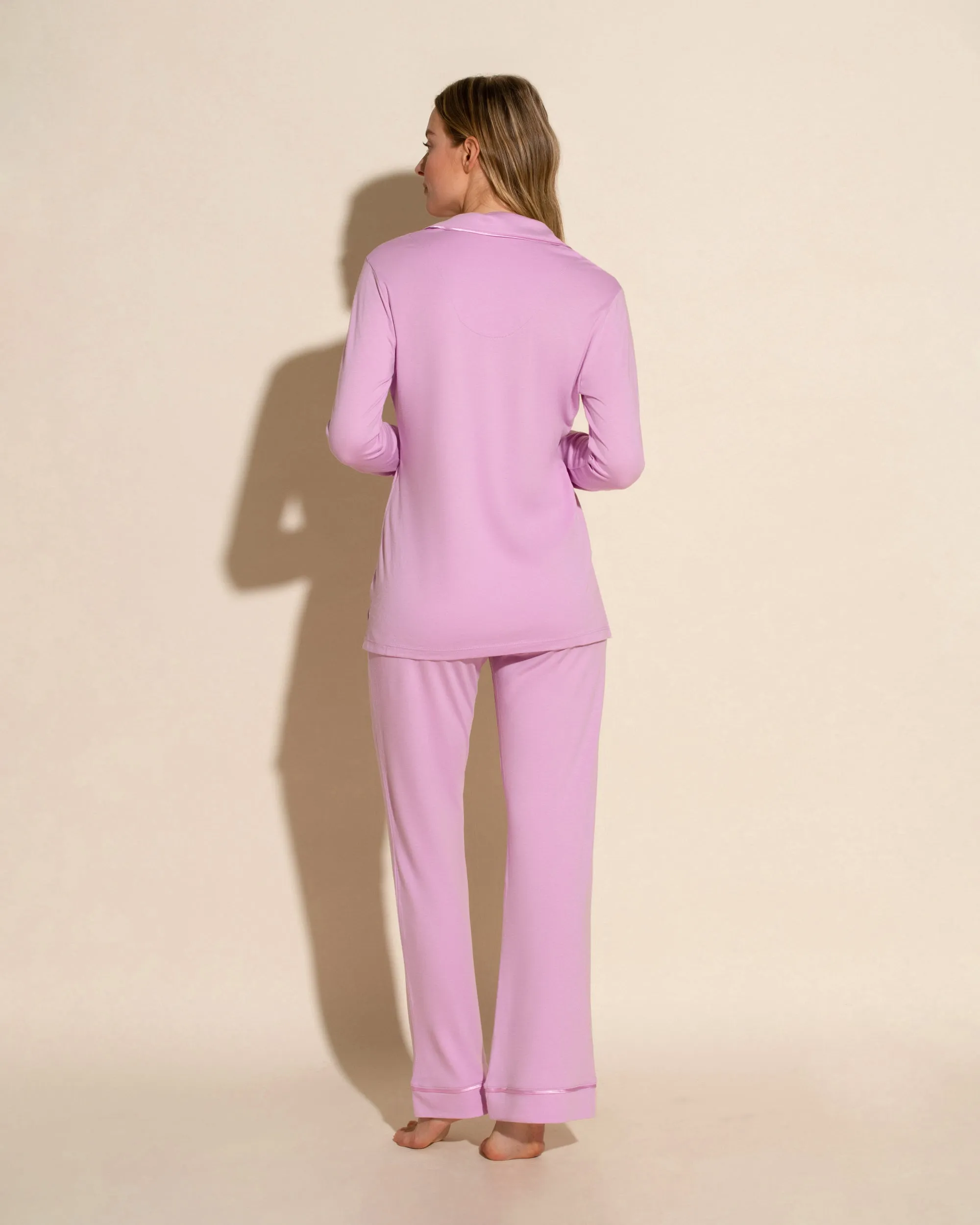 Pigiama Con Top A Maniche Lunghe E Pantaloni