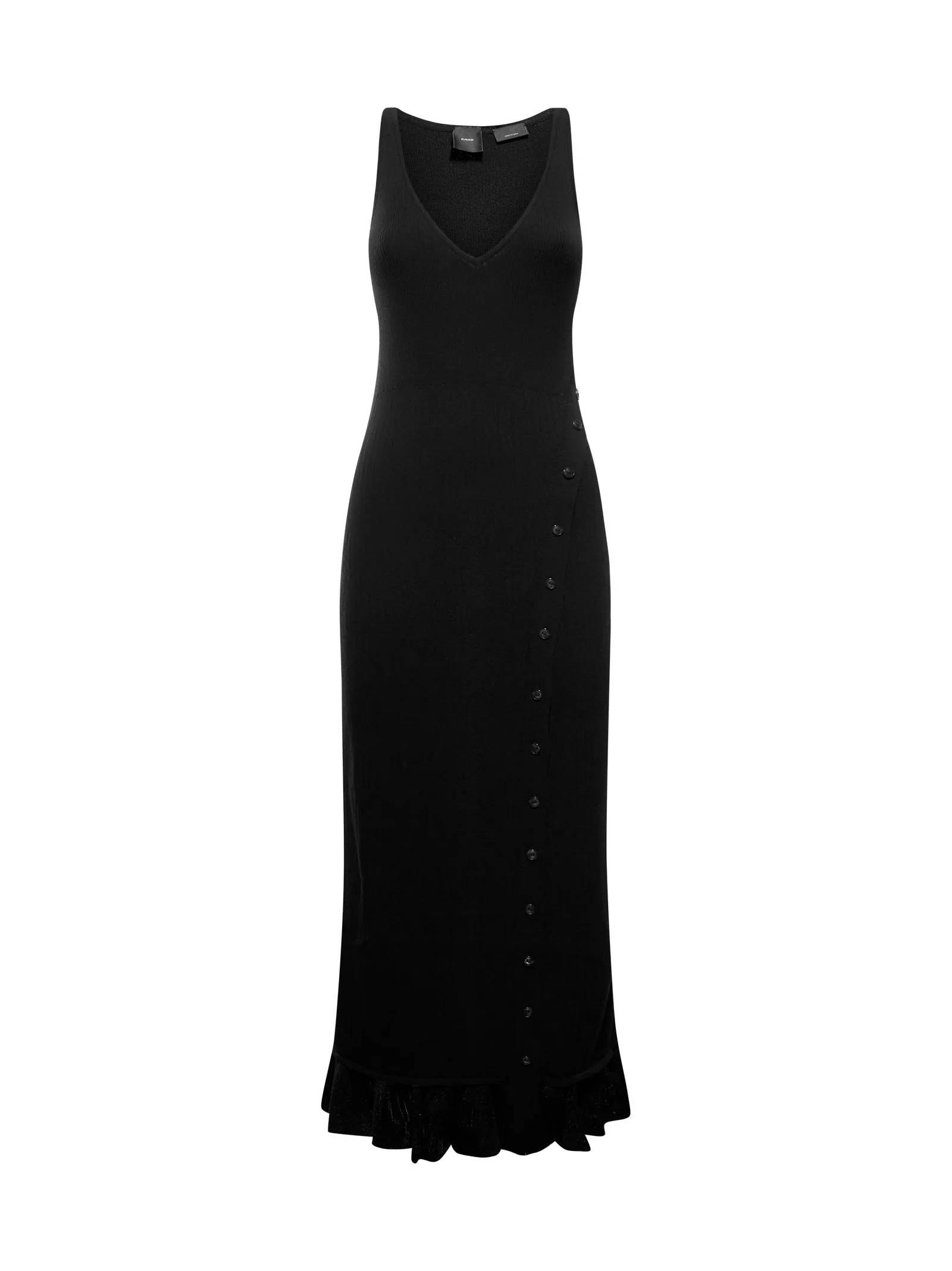 Pinko Sleeveless V-Neck Dress