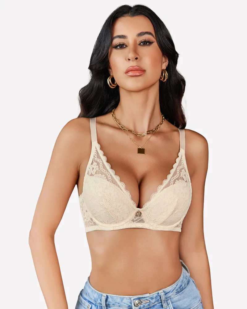 Push Up Bralettes with Underwire