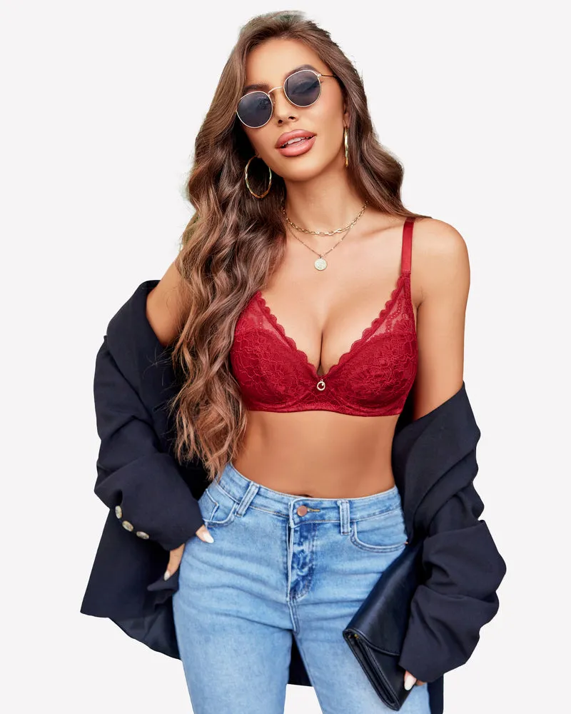 Push Up Bralettes with Underwire
