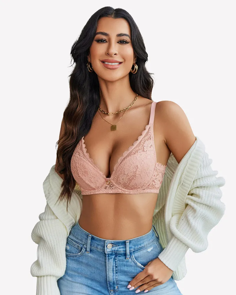 Push Up Bralettes with Underwire