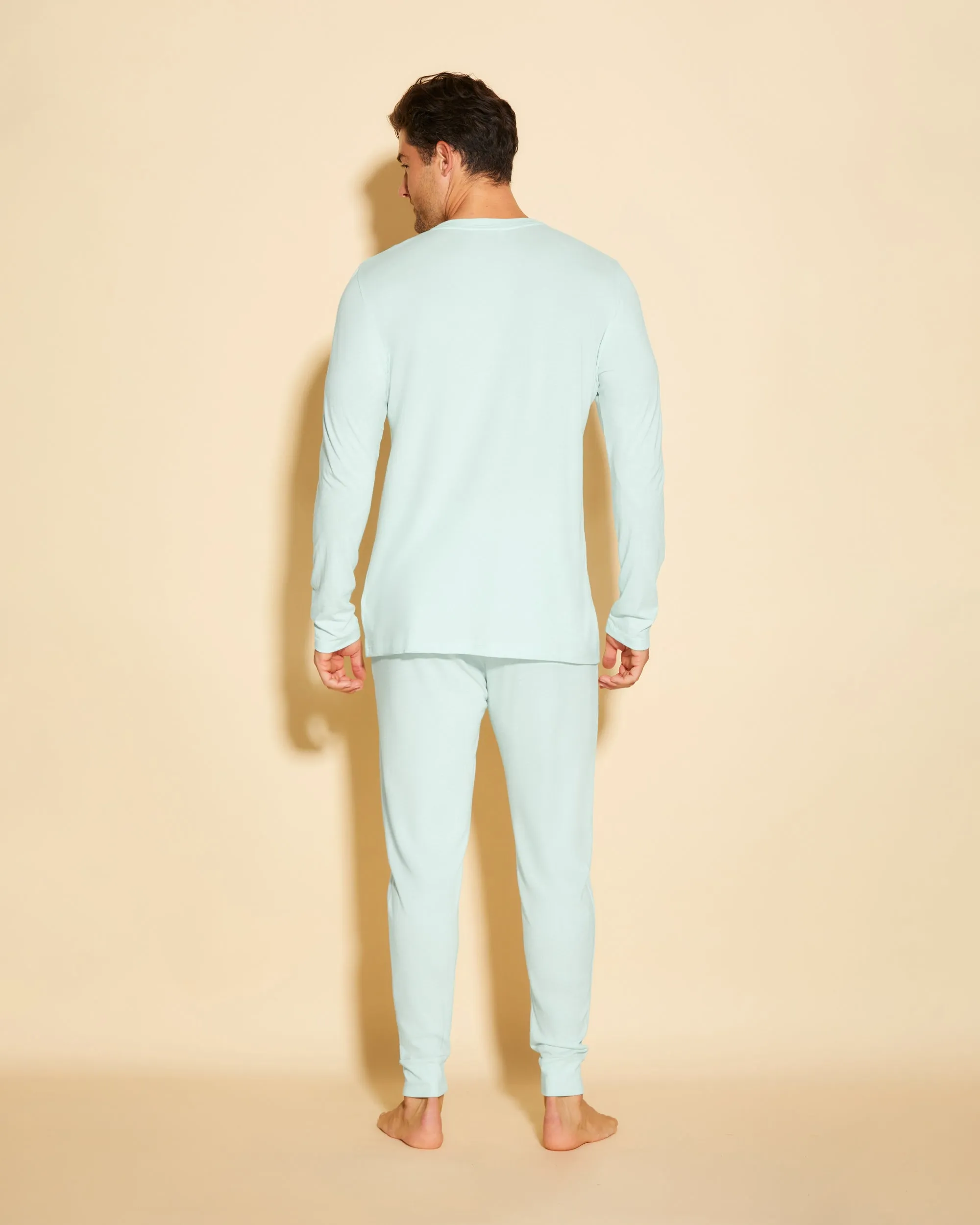 Pyjama Henley & Jogger Pour Homme