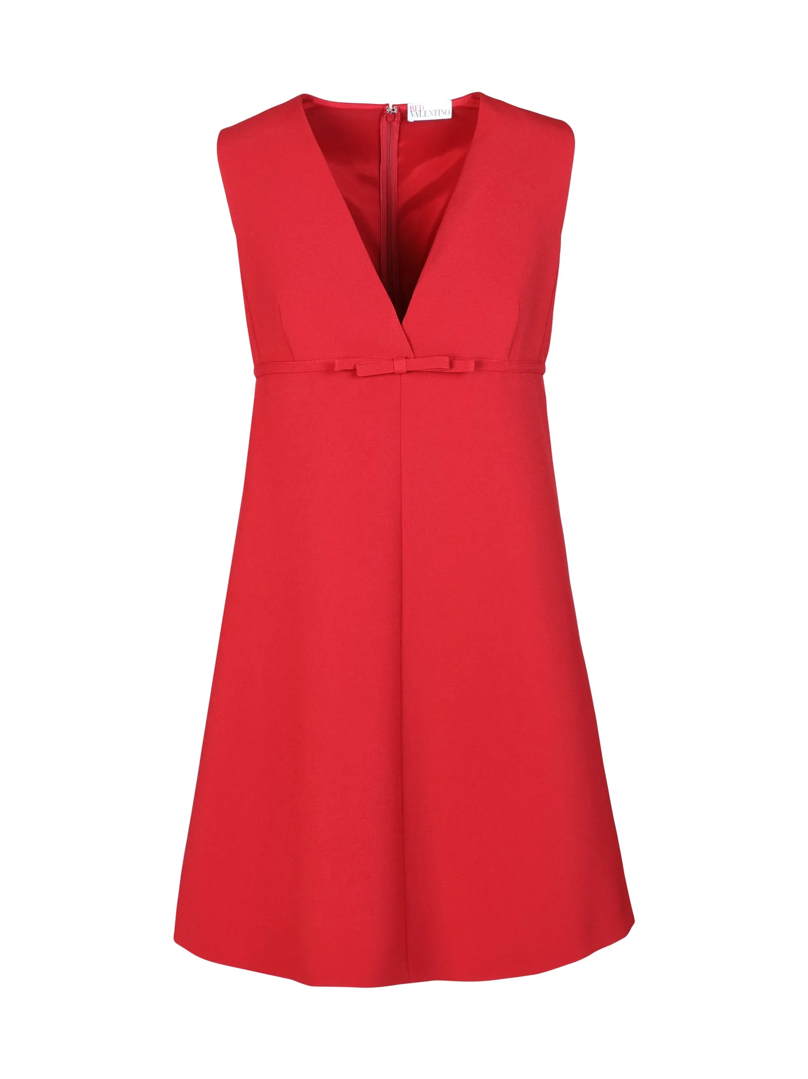REDValentino V-Neck Sleeveless Dress
