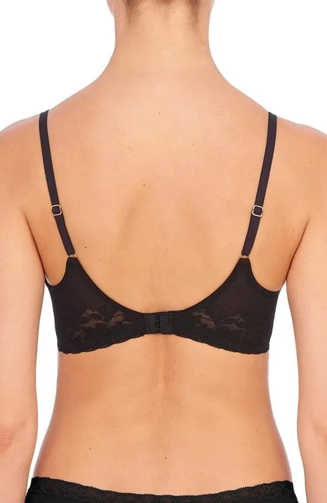 Sheer Glamour Push Up Underwire Bra