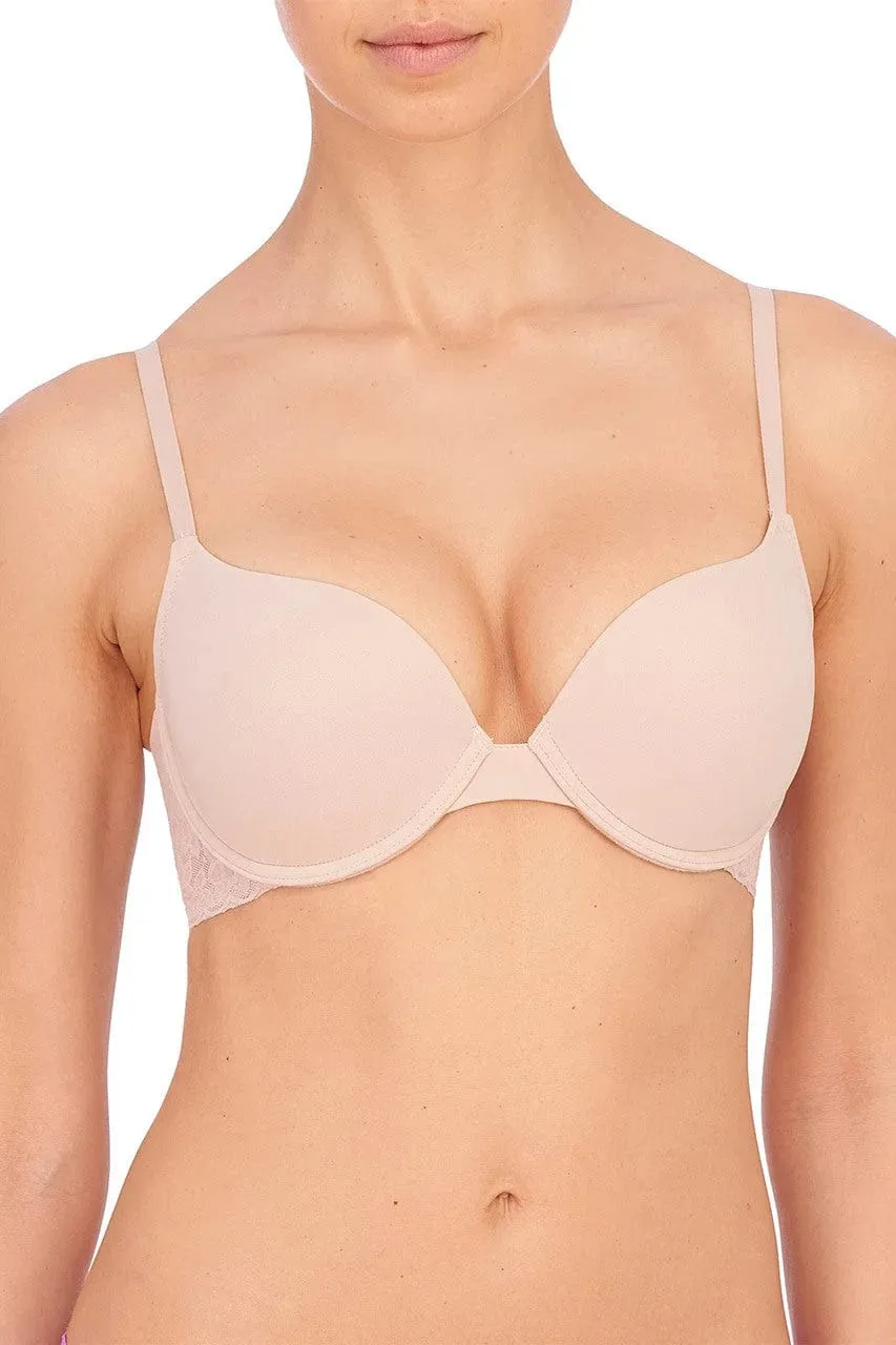 Sheer Glamour Push Up Underwire Bra