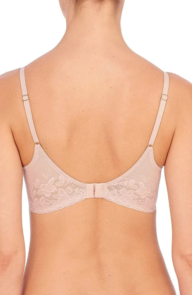 Sheer Glamour Push Up Underwire Bra