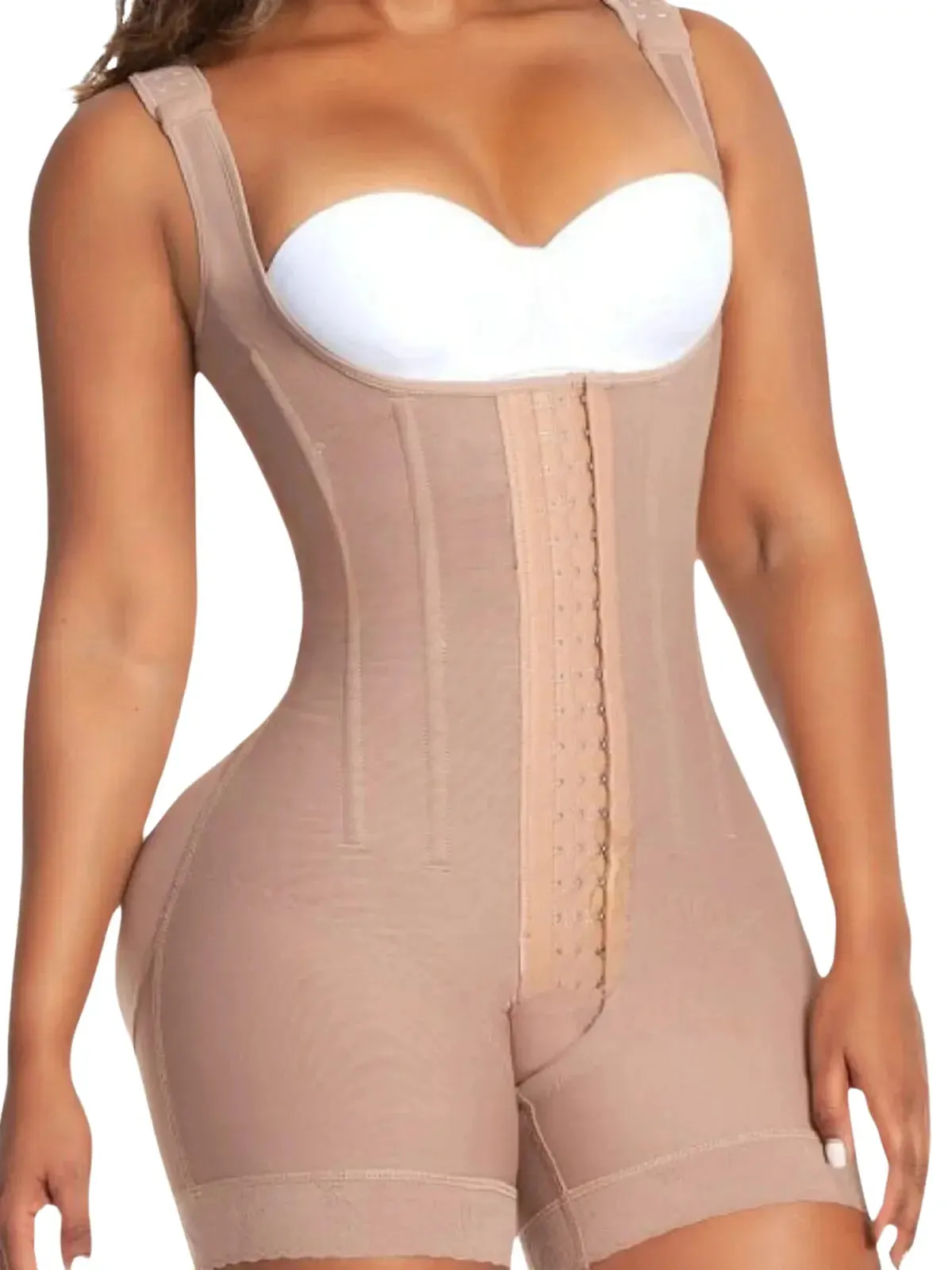 Siluet High-Compression Daily Shapewear with Boning for a Sculpted Silhouette