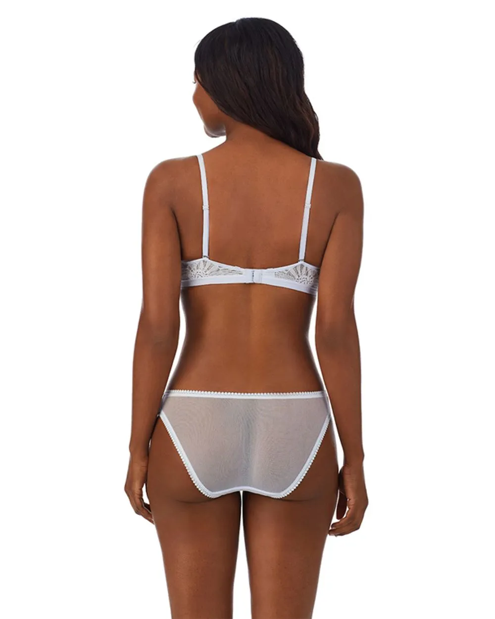 Sleek Micro Push Up Bra with Lace