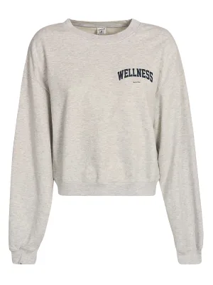 Sporty & Rich Wellness Cropped Sweatshirt