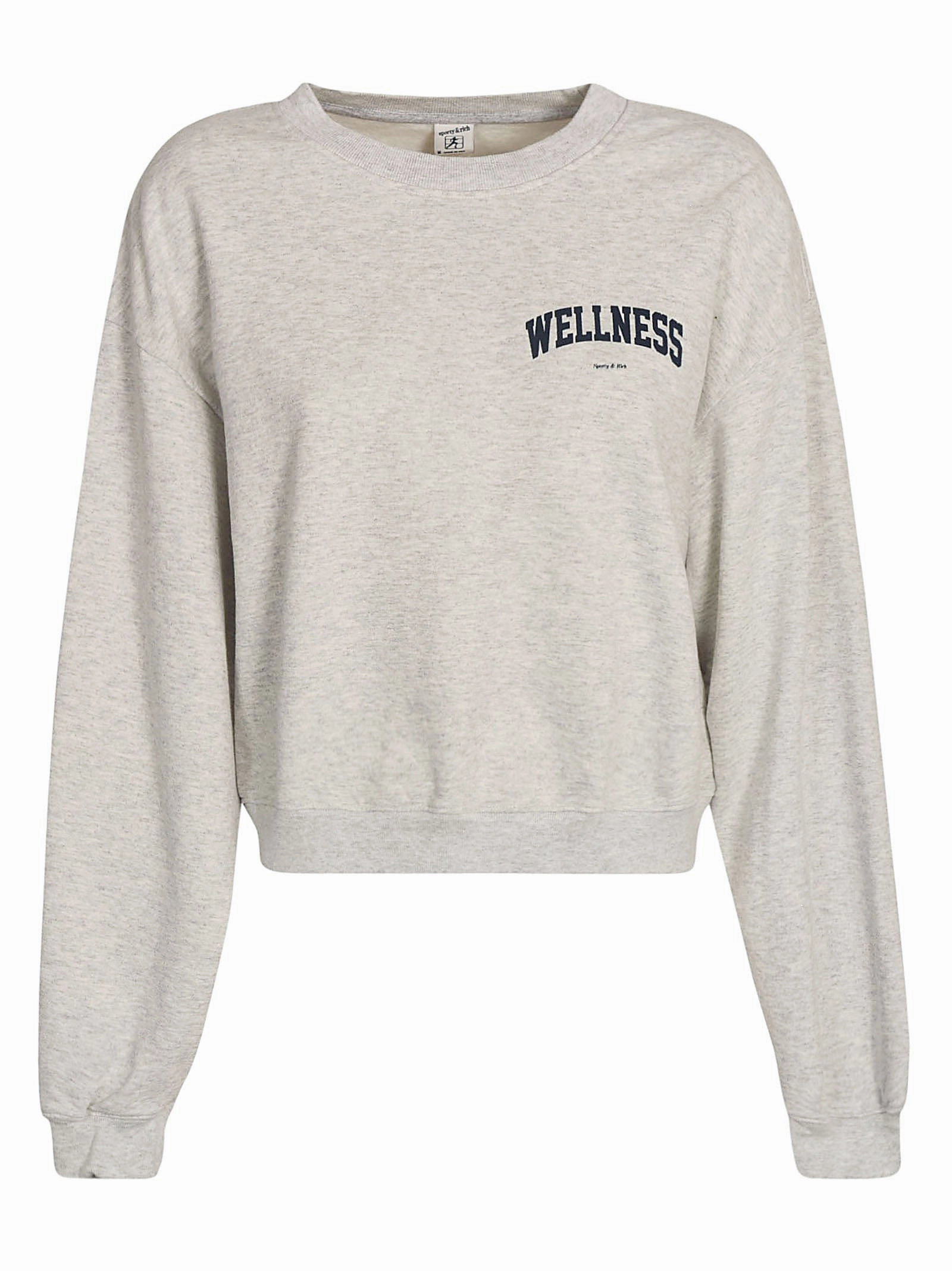 Sporty & Rich Wellness Cropped Sweatshirt