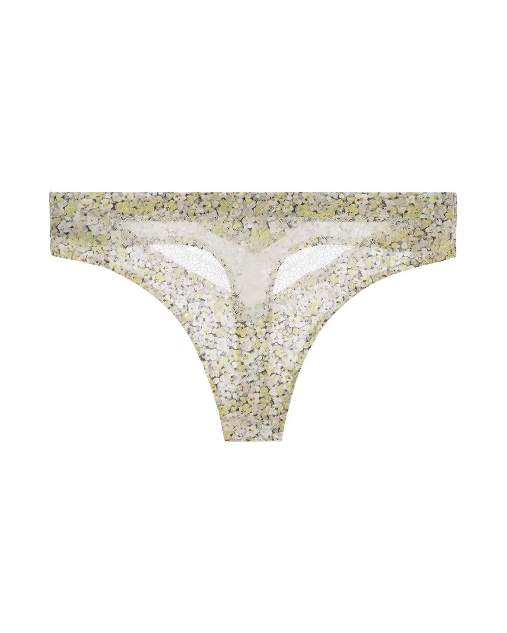 Stretch Satin Thong