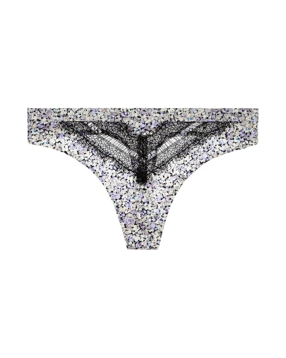 Stretch Satin Thong