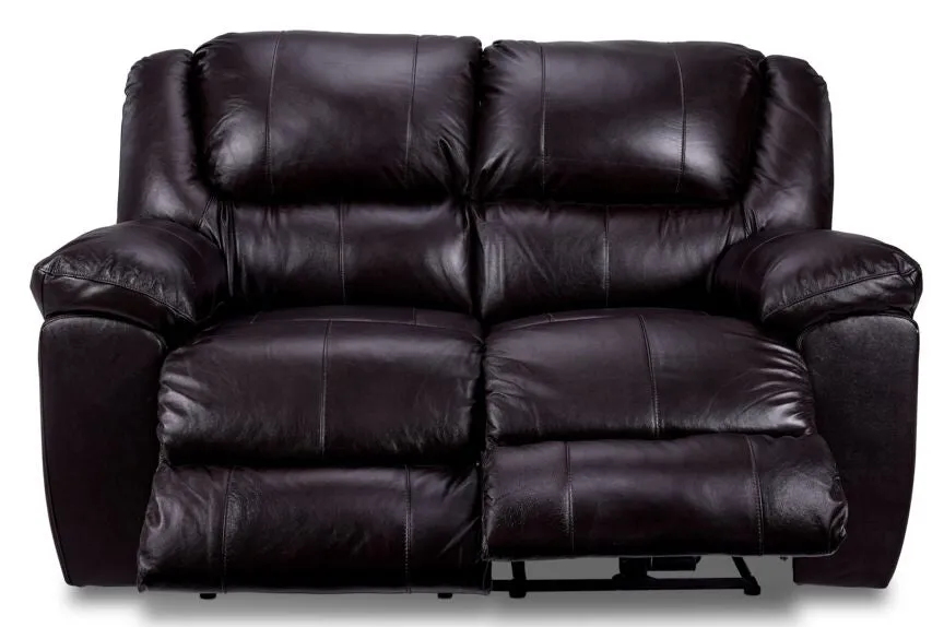 Transformer II Leather Power Reclining Loveseat - Chocolate