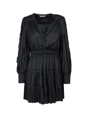 Ulla Johnson Amara V-Neck Long Sleeved Dress