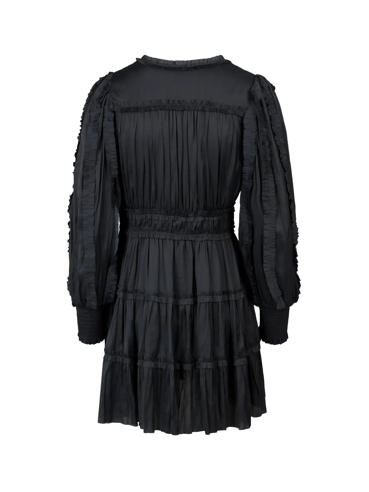 Ulla Johnson Amara V-Neck Long Sleeved Dress