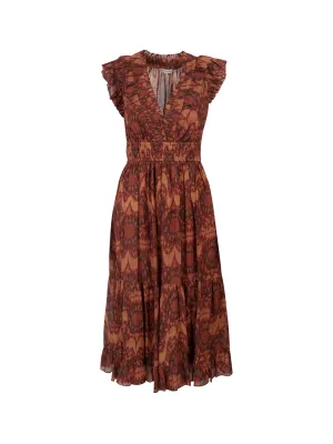 Ulla Johnson Noor V-Neck Sleeveless Dress