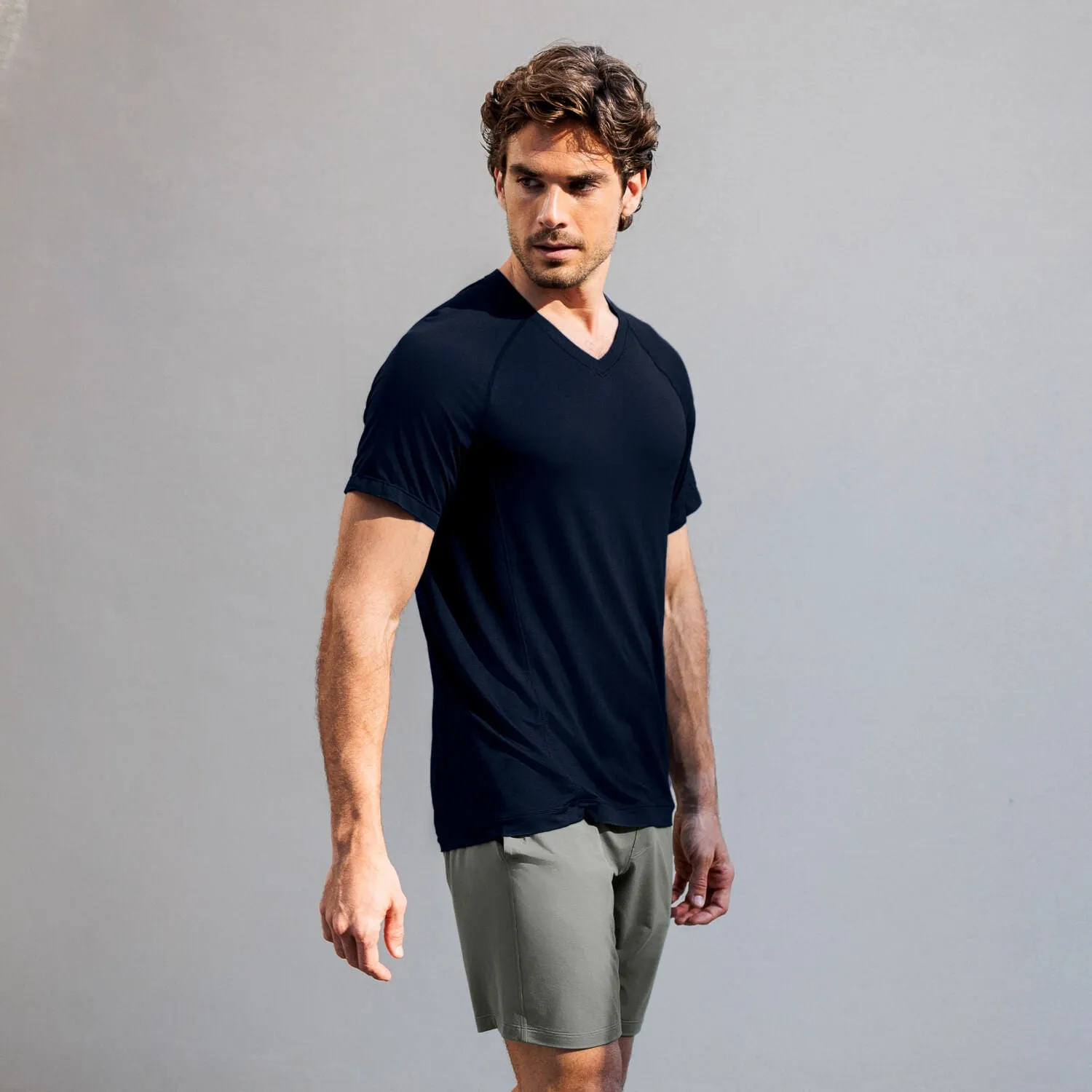 V-neck t-shirt — NATTCOOL™