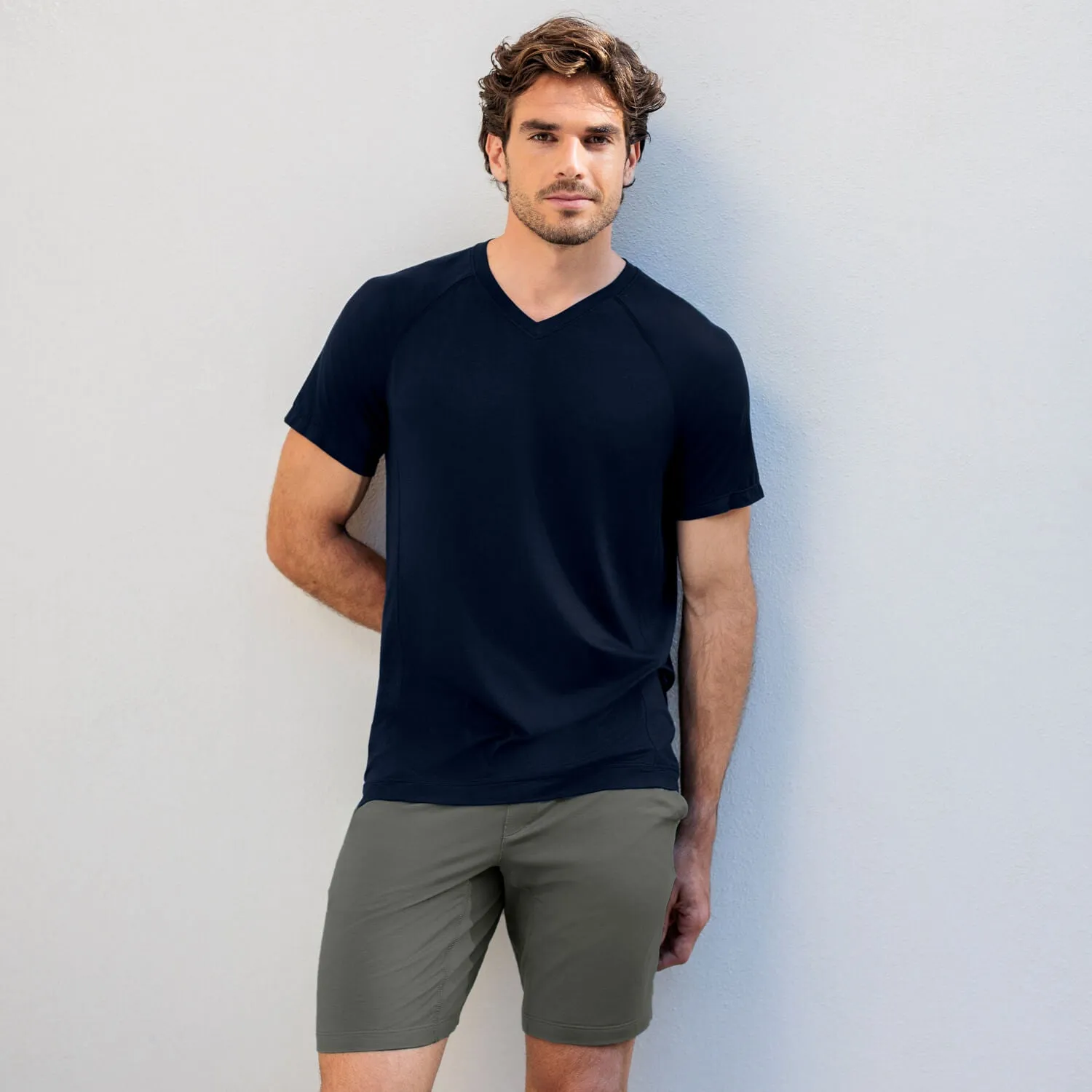 V-neck t-shirt — NATTCOOL™